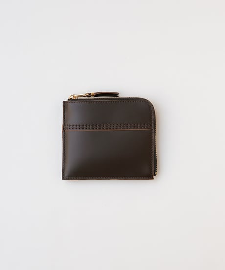 Wallet COMME des GARCONS _ Triple Stitch L-Zip Wallet ( Brown )