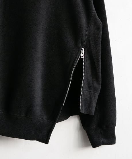 COMME des GARÇONS HOMME DEUX _ Asymmetry Zip Fleece Sweatshirt