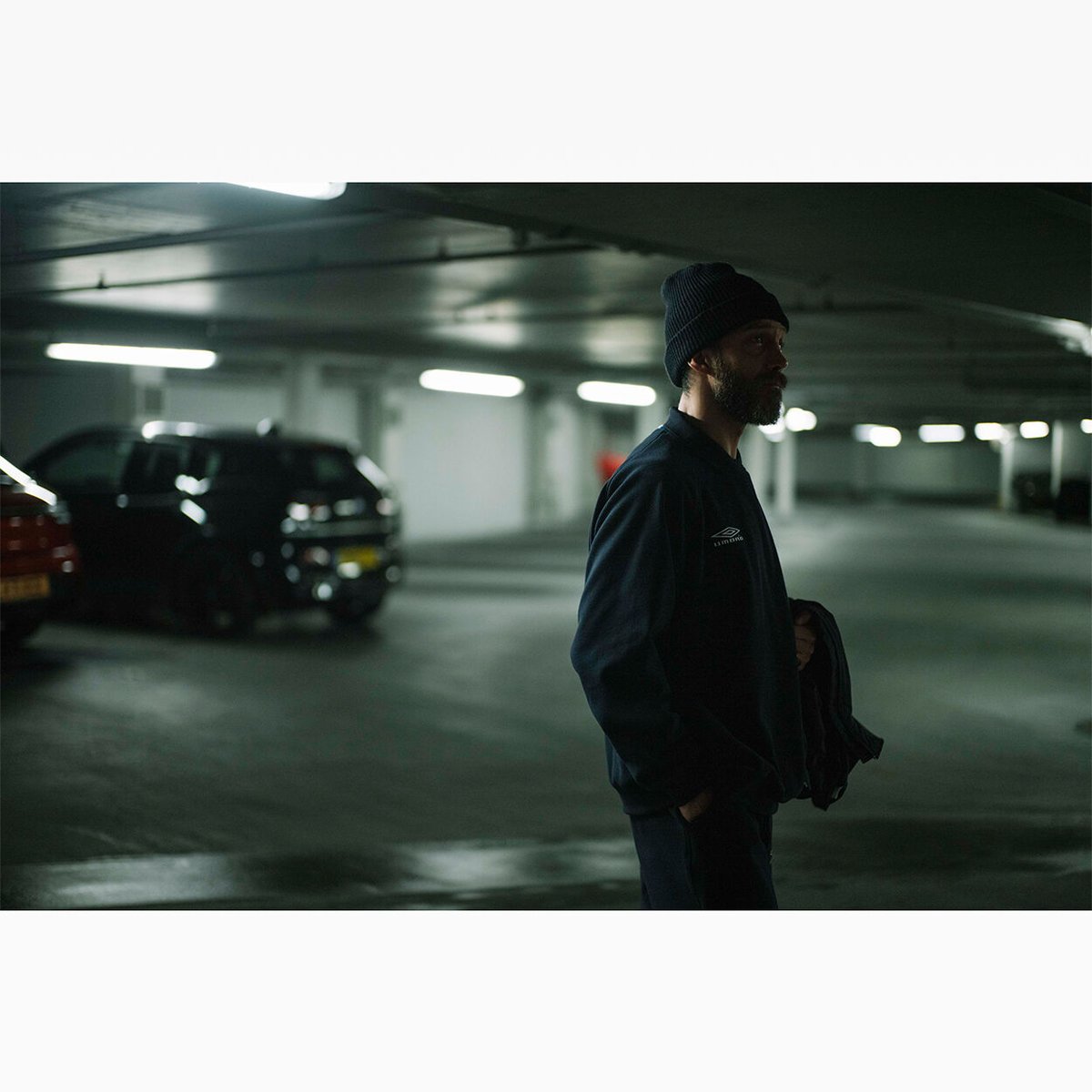 comoli umbro フリースプルオーバー M UMBRO x COMOLI F.C フリースプルオーバー