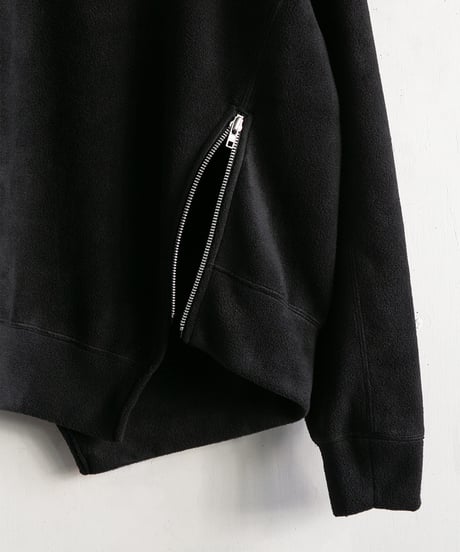 COMME des GARÇONS HOMME DEUX _ Asymmetry Zip Fleece Sweatshirt