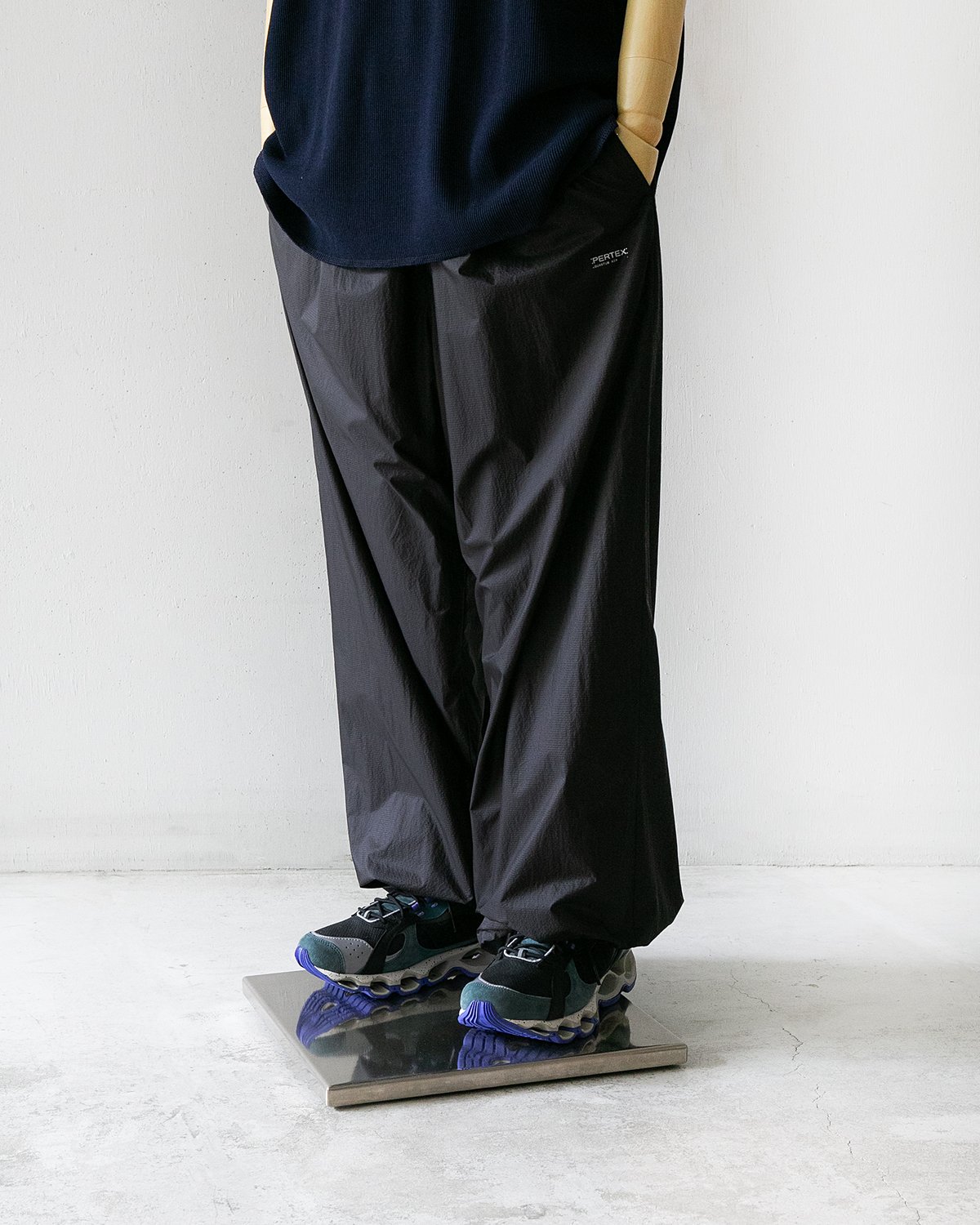 パンツ Graphpaper PERTEX QUANTUM AIR Ripstop Graphpaper _ PERTEX® QUANTUM AIR Ripstop Wide C