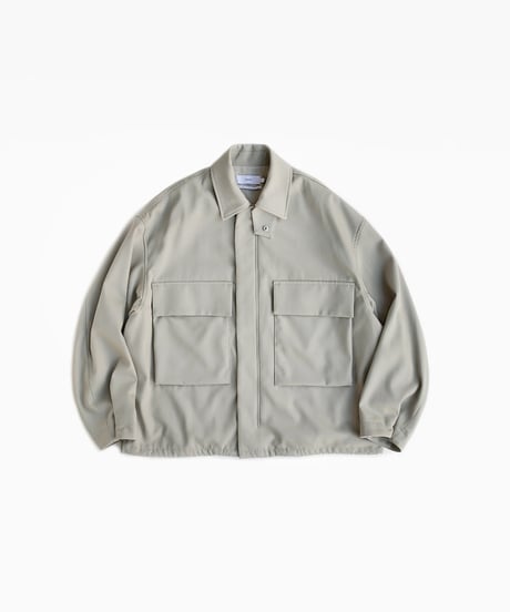 Graphpaper _ Techno Wool Nylon Field Jacket ( Grege )