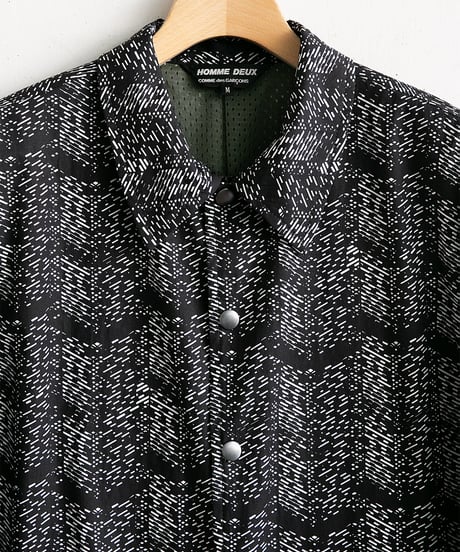 COMME des GARÇONS HOMME DEUX _ Cotton Broadcloth Print Jacket
