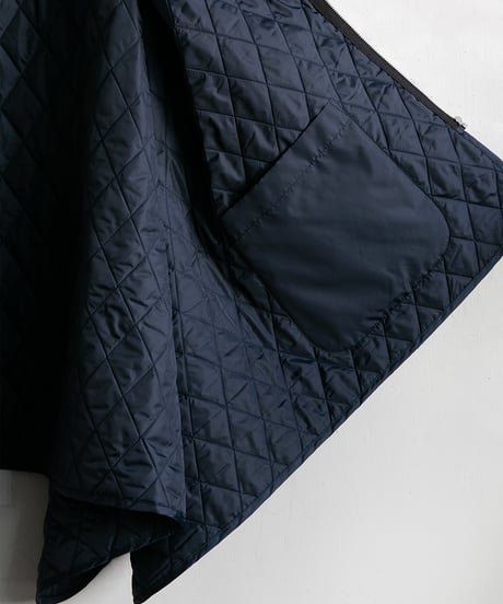COMME des GARÇONS HOMME DEUX _ Quilting Hoodie Poncho .