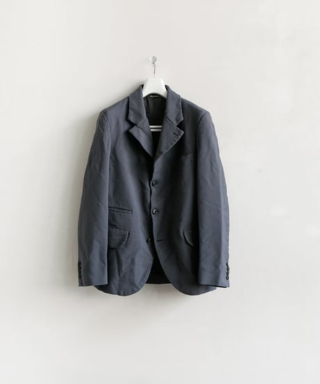 COMME des GARÇONS HOMME DEUX _ Polyester Serge Garment Fulling Jacket ( Gray )