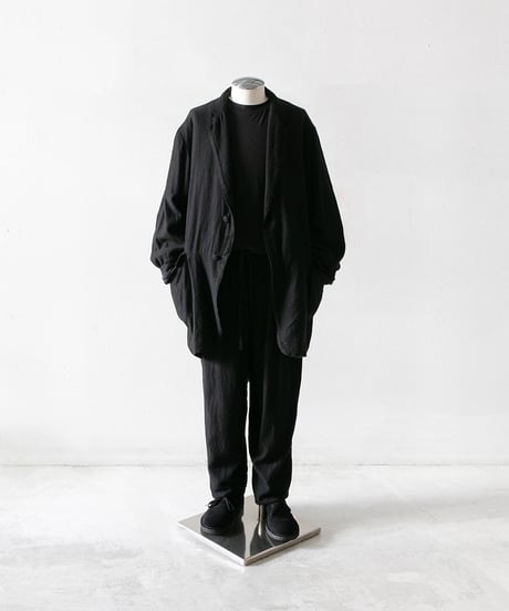 COMOLI _ カシミヤシルク フロックコート