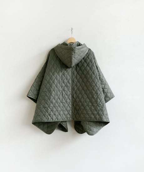 COMME des GARÇONS HOMME DEUX _ Quilting Hoodie Poncho .