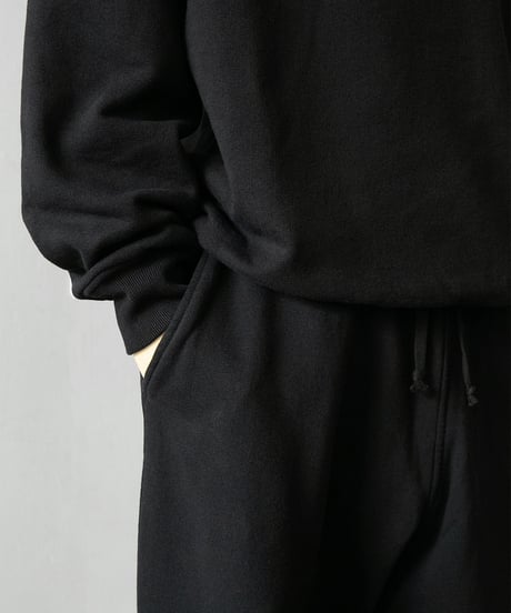 COMOLI _ コットン裏毛 クルーネック