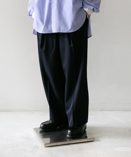 The CLASIK _ DOUBLE PLEATS TROUSERS