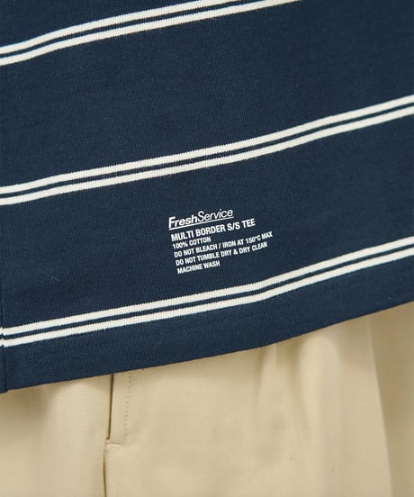 FreshService _ MULTI BORDER L/S TEE
