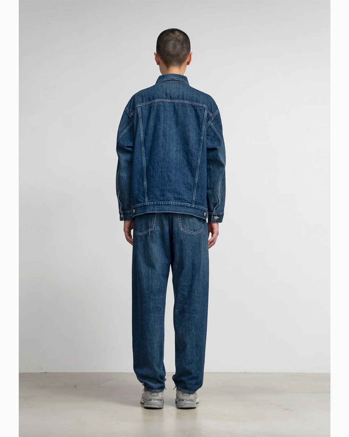 ジャケット・アウター Graphpaper Selvage Denim Trucker Jacket Graphpaper】 Selvage Denim Trucker Jacket (LIGHT FADE