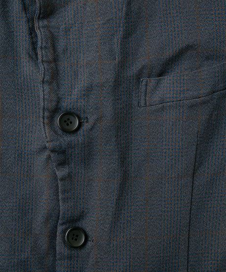 COMME des GARÇONS HOMME DEUX _ Garment Dye Glen Check Jacket