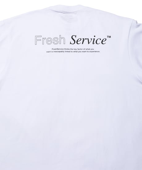 FreshService _ “CORPORATE PRINTED S/S TEE TM” ( Black )