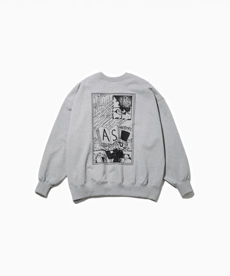 Actual Source × FreshService _ AS×FS LIGHT OZ CREW NECK SWEAT “COMIC”