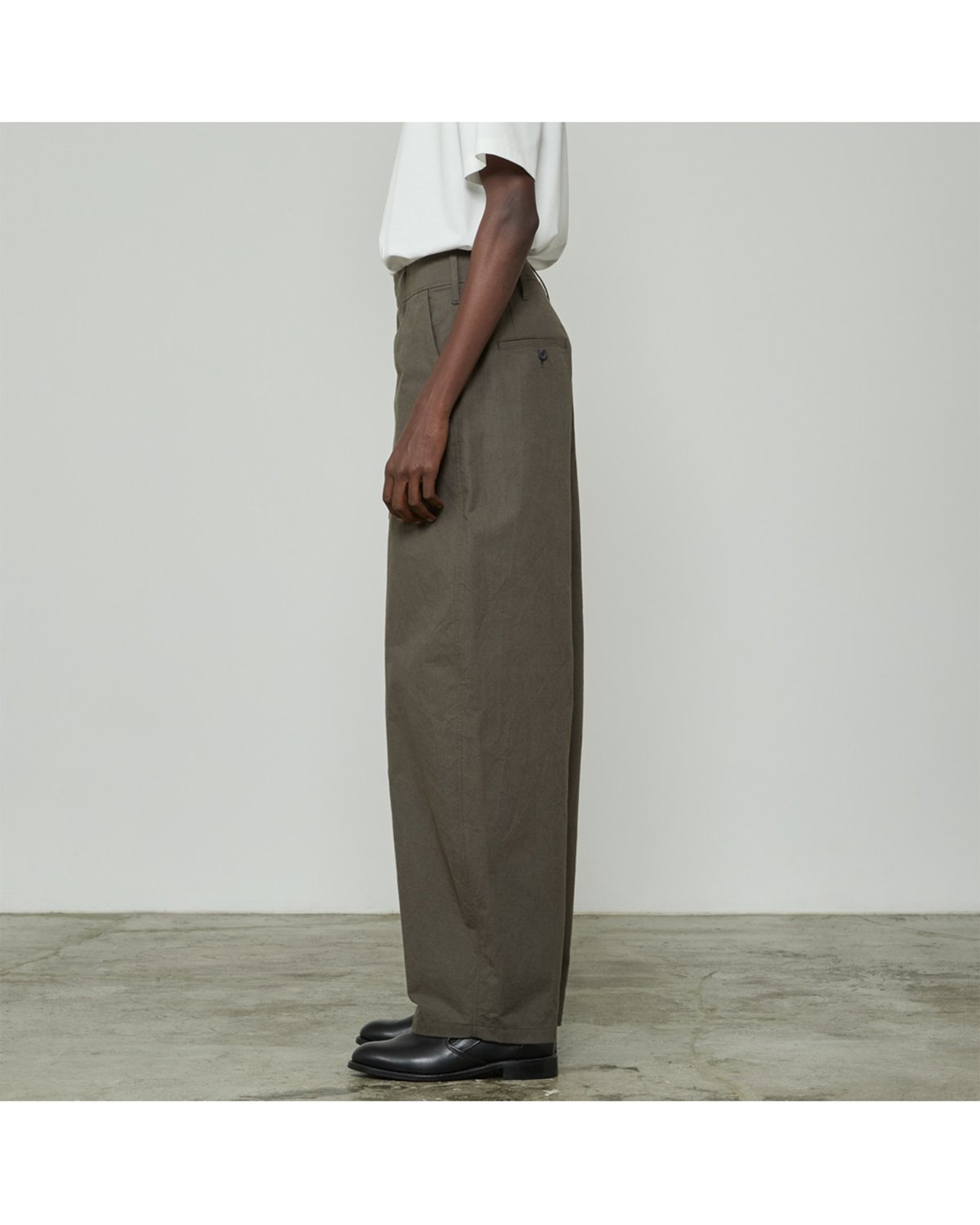 THE RERACS _ RERACS WIDE BALLEL PANTS | Tronica
