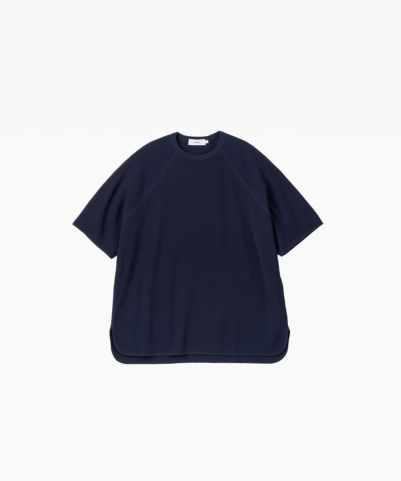 トップス Graphpaper Waffle L/S Crew Neck Tee NAVY Graphpaper / Waffle L/S Crew Neck Tee -NAVY- |