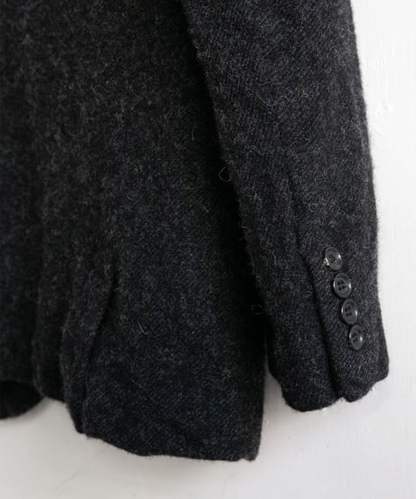 COMME des GARÇONS HOMME DEUX _ Wool Fulling Tweed Stripe Jacket