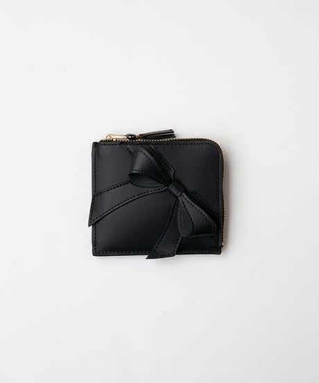 Wallet COMME des GARCONS _ Big Bow L-Zip Wallet ( Black )