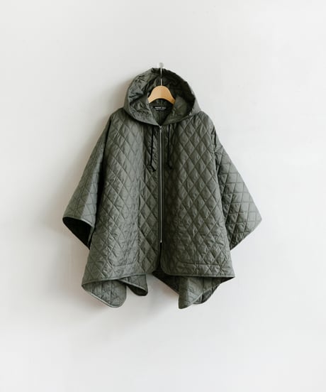 COMME des GARÇONS HOMME DEUX _ Quilting Hoodie Poncho .