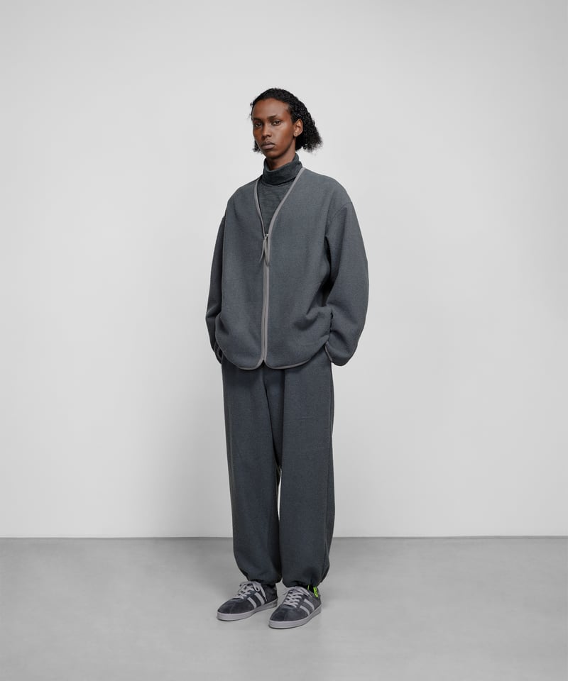パンツ graphpaper gray Graphpaper _ Tri-Spin Loop Track Pants | Tronica