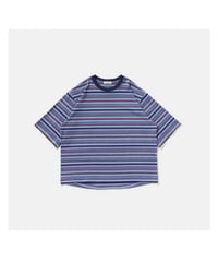 COMOLI 24SS サマーウール ボーダーTシャツ COMOLI コモリ 23SS サマーウール天竺Tシャツ ボーダー サイズ3