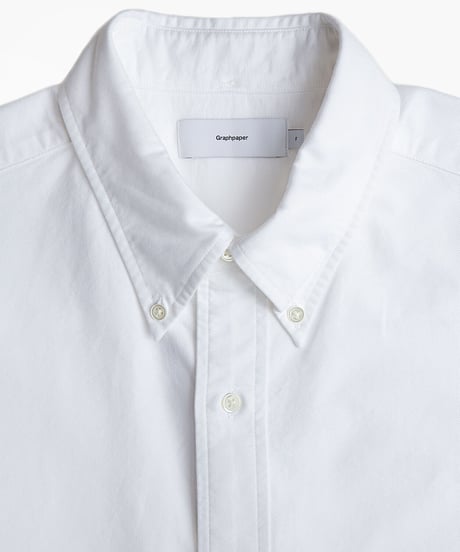 Graphpaper _ Oxford Oversized B.D Shirt ( WHITE )