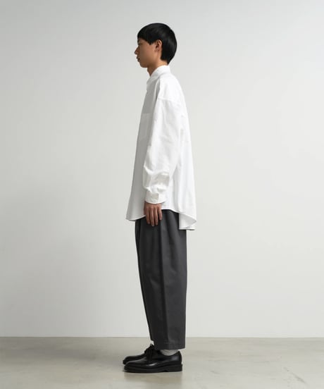 Graphpaper _ Oxford Oversized B.D Shirt ( WHITE )