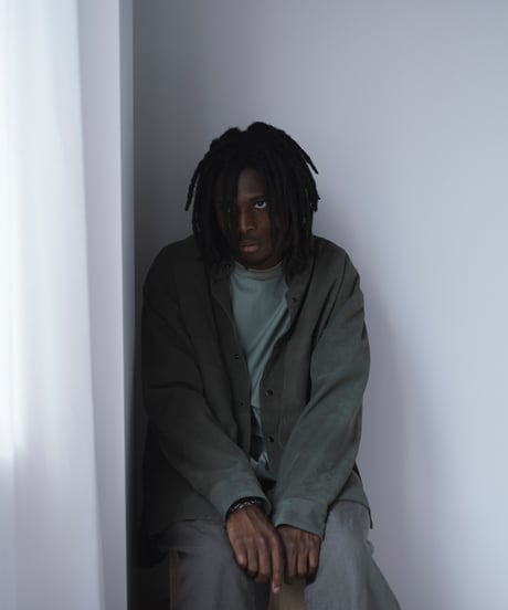 POLYPLOID _ OVER PANTS C ( Charcoal )