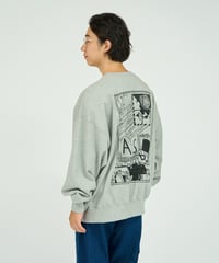 Actual Source × FreshService _ AS×FS LIGHT OZ CREW NECK SWEAT “COMIC”