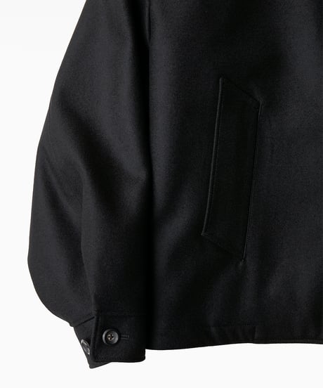 THE RERACS _ THE BALCOLLAR HARRINGTON JACKET ( Black )
