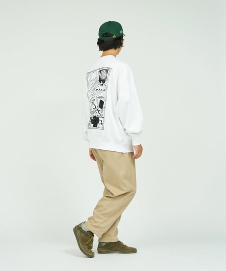 Actual Source × FreshService _ AS×FS LIGHT OZ CREW NECK SWEAT “COMIC”