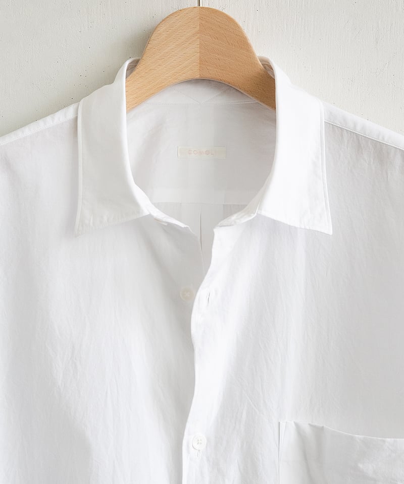 C O M O L I _ コモリシャツ ( White ) | Tronica C O M O L I _ コモリシャツ ( White ) | Tronica