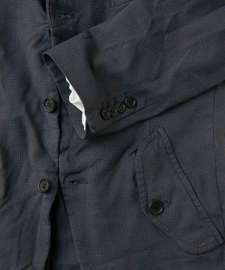 COMME des GARÇONS HOMME DEUX _ Garment Dye Glen Check Jacket