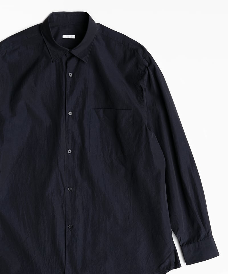 comoli 25aw コモリシャツ NAVY Size1 COMOLI - 25AW SIZE1 COMOLI コモリシャツ NAVYの通販 by KOB