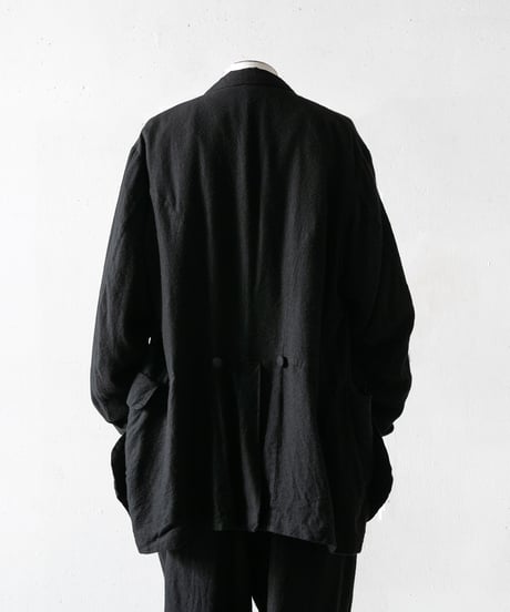 COMOLI _ カシミヤシルク フロックコート