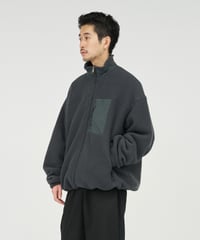 FreshService _ HEAVY FLEECE ZIP-UP JACKET