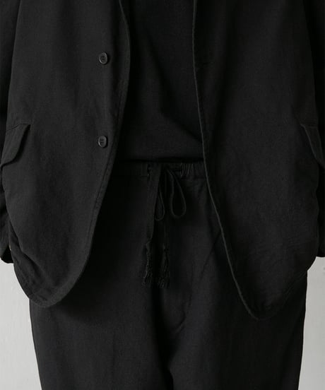 COMOLI _ コットンダックス テーパードパンツ