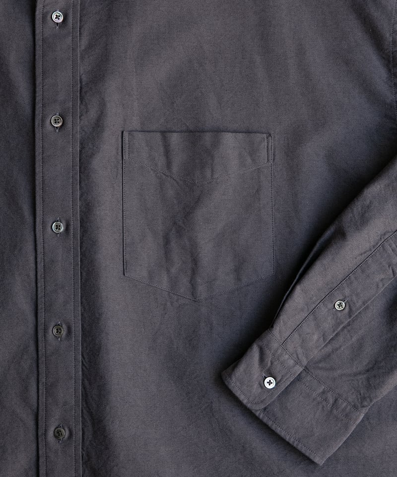 Oxford Oversized B.D Shirt　GRAY Graphpaper _ Oxford Oversized B.D Shirt ( Gray