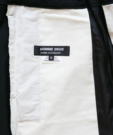 COMME des GARÇONS HOMME DEUX _ Wool Gabardine Tapered Easy Pants