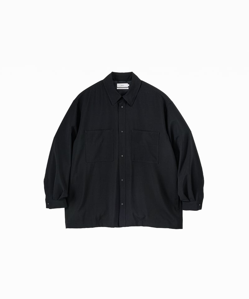 トップス Graphpaper Tropical Wool Shirt Jacket Graphpaper _ Tropical Wool Shirt Jacket | Tronica