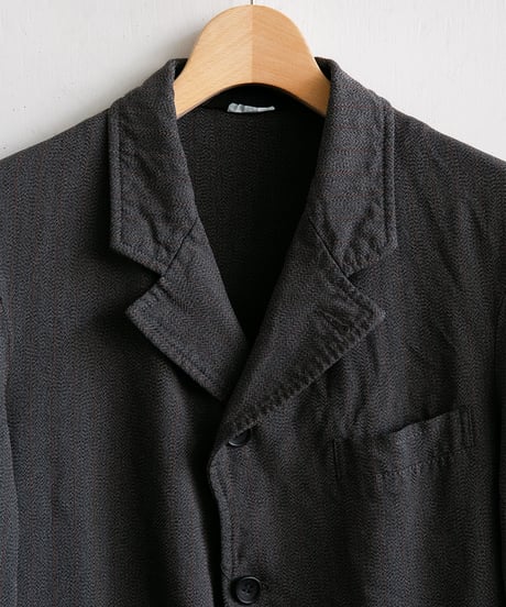 COMME des GARÇONS HOMME DEUX _ Polyester Heather Stripe garment dye Jacket