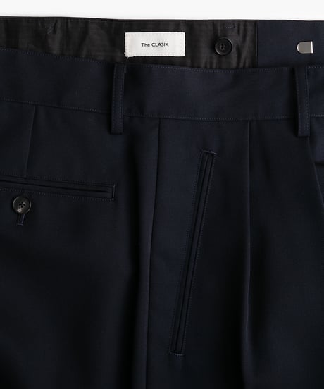 The CLASIK _ DOUBLE PLEATS TROUSERS