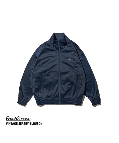 FreshService _ VINTAGE JERSEY BLOUSON ( Navy )