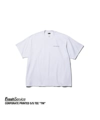 FreshService _ “CORPORATE PRINTED S/S TEE TM” ( Black )
