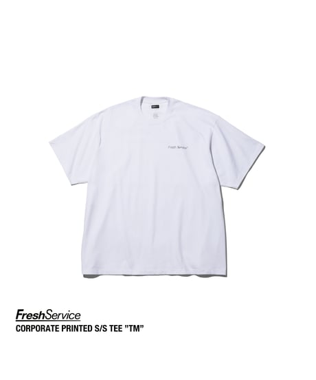 FreshService _ “CORPORATE PRINTED S/S TEE TM” ( Black )