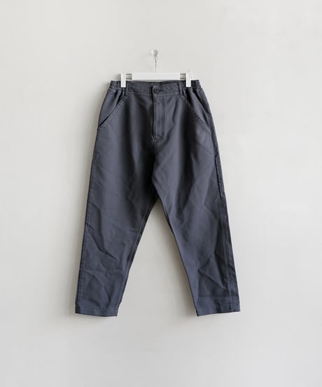 COMME des GARÇONS HOMME DEUX _ Polyester Serge Garment Fulling Pants ( Gray )