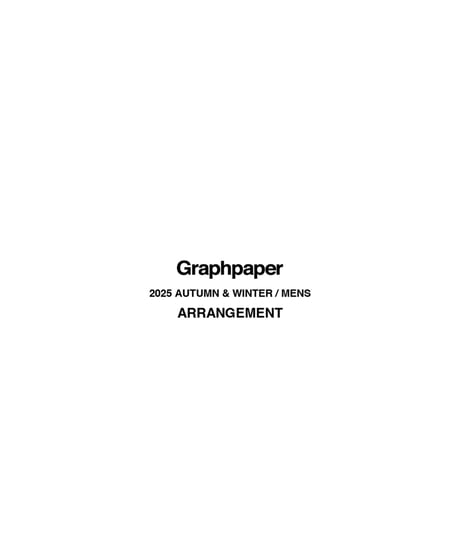 Graphpaper _ Techno Wool Nylon Wide Tapered Trousers ( Black )