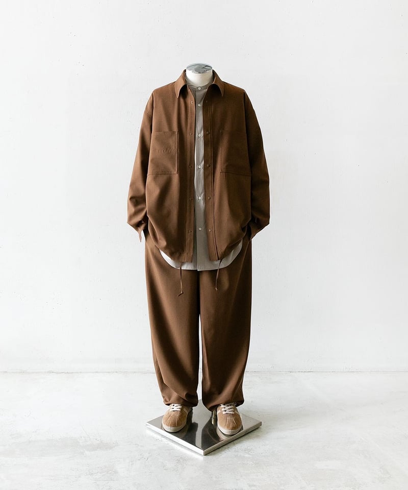 Graphpaper _ Tropical Wool Shirt Jacket | Tronica