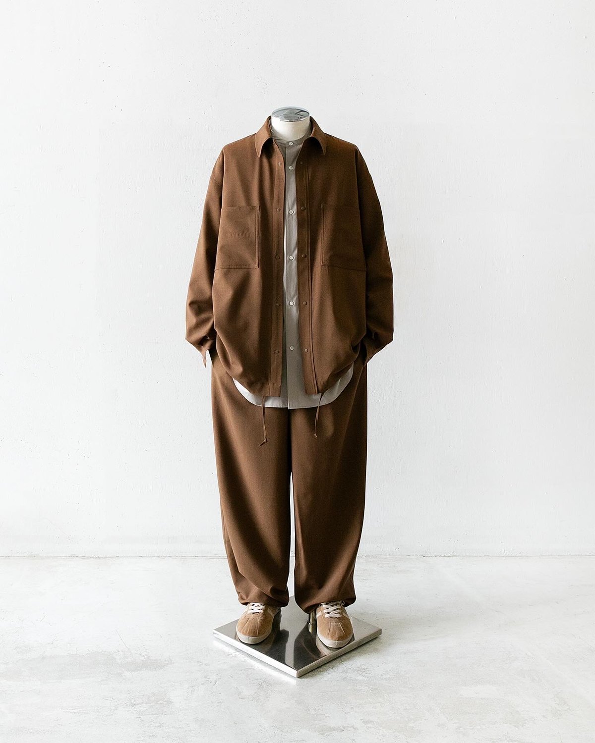 Graphpaper _ Tropical Wool Shirt Jacket | Tronica