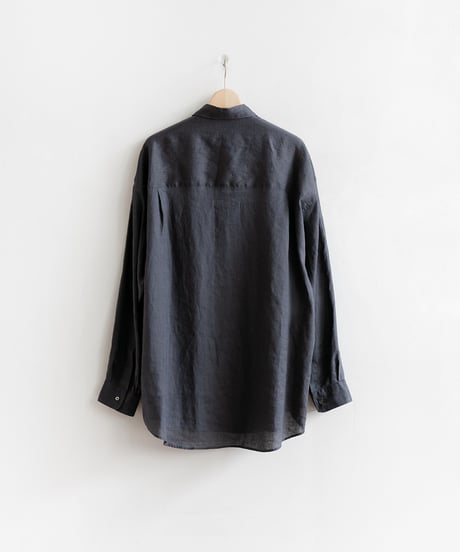 Graphpaper _ Linen L/S Oversized Regular Collar Shirt